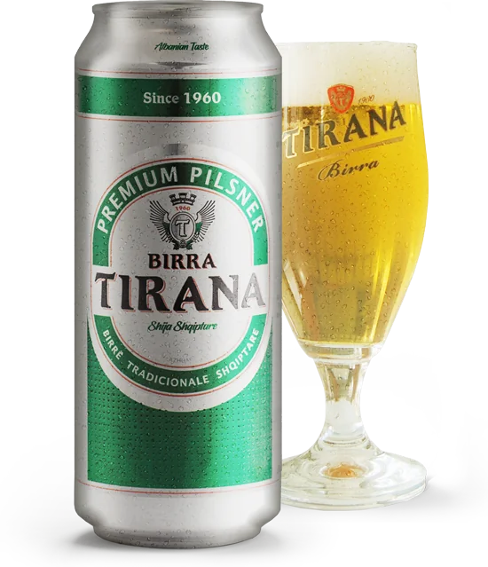 Kanaçe Birra Tirana 0,50 litra
