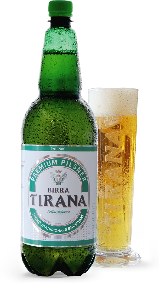 Shishe PET Birra Tirana 1,5 litra